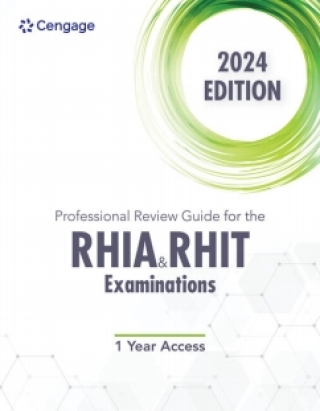 Cover image: MindTap for Professional Review Guide for the RHIA/RHIT Examination, 2024, 2 terms Instant Access 9780357932735