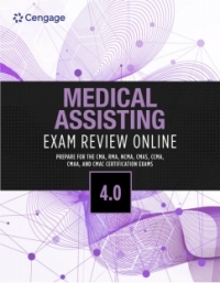 Cover image: Medical Assisting Exam Review Online 4.0, 2 terms Instant Access 4th edition 9780357933060