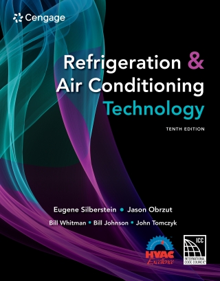 Cover image: MindTap for Silberstein/Obrzut/Tomczyk/Whitman/Johnson's Refrigeration & Air Conditioning Technology, 2 terms Instant Access 10th edition 9780357934050