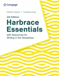 Cover image: MindTap for Glenn/Gray's Harbrace Essentials w/ Resources for Writing in the Disciplines, 2 terms Instant Access 4th edition 9780357945711