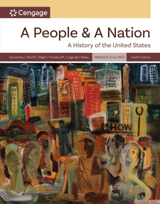 Cover image: A People and a Nation, Volume II: Since 1865 12th edition 9780357947944