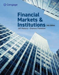 Cover image: Financial Markets & Institutions 14th edition 9780357988299