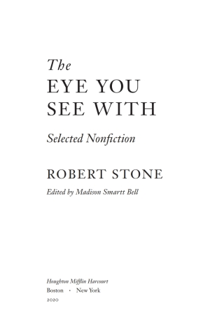 Cover image: The Eye You See With 9780358505013