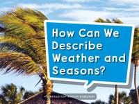 Cover image: How Can We Describe Weather and Seasons? 1st edition 9780544071940