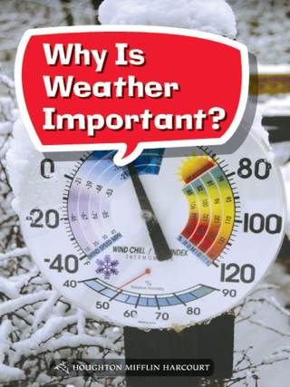 Cover image: Why Is Weather Important? 1st edition 9780544072435
