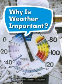 Cover image: Why Is Weather Important? 1st edition 9780544072534