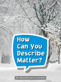 Cover image: How Can You Describe Matter? 1st edition 9780544072817