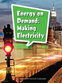Cover image: Power on Demand: Making Electricity 1st edition 9780544073272