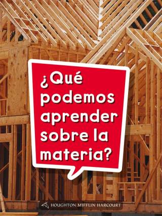 Cover image: ¿Qué podemos aprender sobre la materia? 1st edition 9780544076471