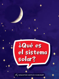 Cover image: ¿Qué es el sistema solar? 1st edition 9780544077348