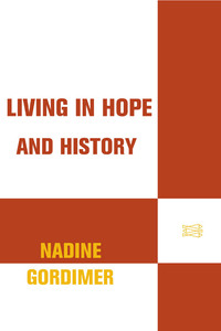 Cover image: Living in Hope and History 9780374527525
