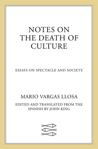 Cover image: Notes on the Death of Culture 9780374123048