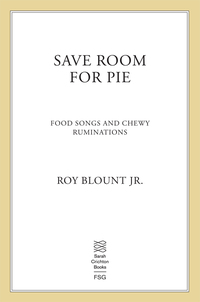 Cover image: Save Room for Pie 9780374175207