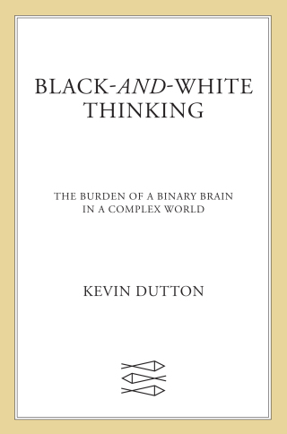 Imagen de portada: Black-and-White Thinking 9780374110345