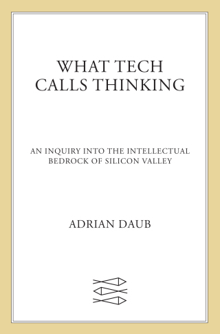 Cover image: What Tech Calls Thinking 9780374538644