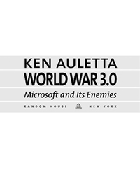 Cover image: World War 3.0 9780375503665