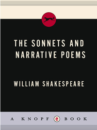 Cover image: The Sonnets and Narrative Poems of William Shakespeare 9780679417415