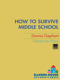 Cover image: How to Survive Middle School 9780385737937