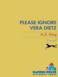 Cover image: Please Ignore Vera Dietz 1st edition 9780375865862