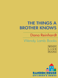 Cover image: The Things a Brother Knows 1st edition 9780375844553
