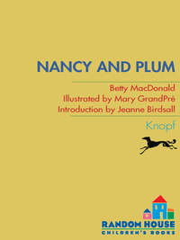Cover image: Nancy and Plum 9780375866852