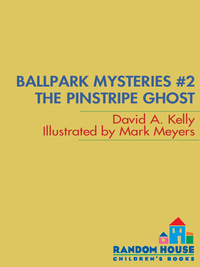 Cover image: Ballpark Mysteries #2: The Pinstripe Ghost 9780375867040