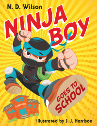 Cover image: Ninja Boy Goes to School 9780375865848