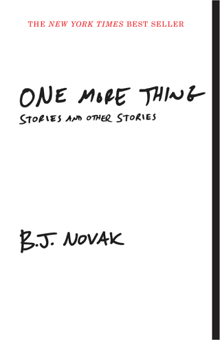 Cover image: One More Thing 9780385351836