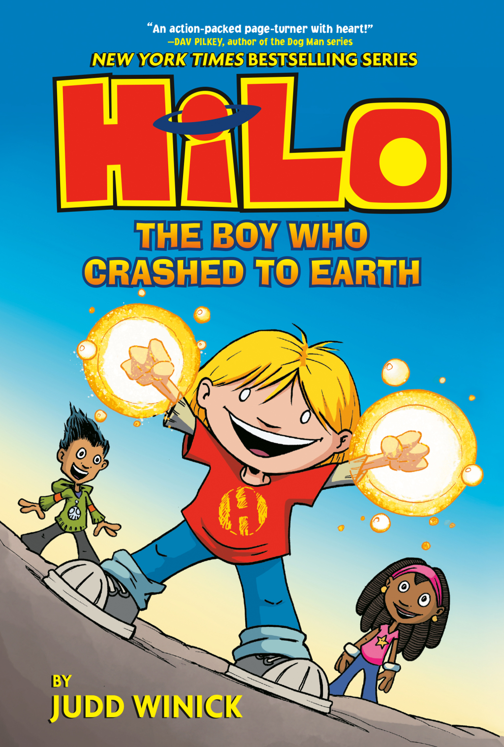 Hilo Book 1: The Boy Who Crashed to Earth (A Graphic Novel)