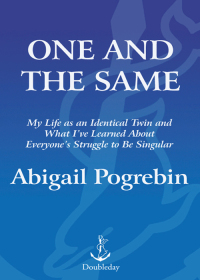 Cover image: One and the Same 9780307279620