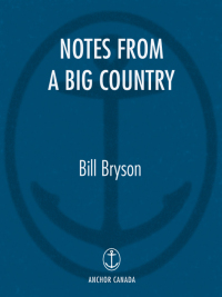 Cover image: Notes From a Big Country 9780385658591