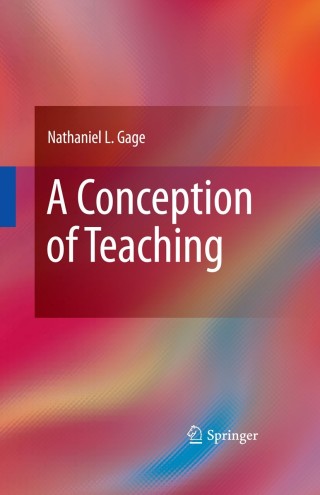 Cover image: A Conception of Teaching 9780387849317