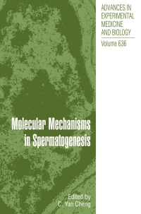 Imagen de portada: Molecular Mechanisms in Spermatogenesis 1st edition 9780387799902