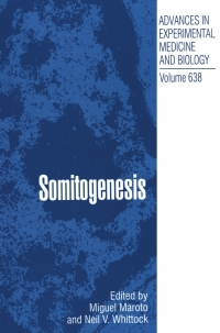 Imagen de portada: Somitogenesis 1st edition 9780387096063