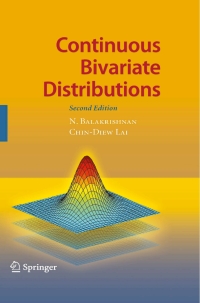 Cover image: Continuous Bivariate Distributions 2nd edition 9780387096131
