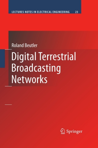 Imagen de portada: Digital Terrestrial Broadcasting Networks 9780387096346