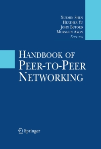 Cover image: Handbook of Peer-to-Peer Networking 9780387097503