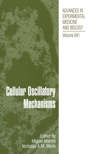 Imagen de portada: Cellular Oscillatory Mechanisms 1st edition 9780387097930