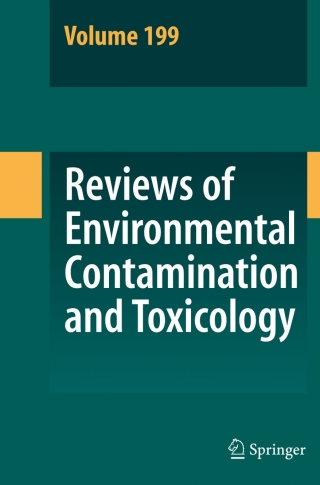 Cover image: Reviews of Environmental Contamination and Toxicology 199 1st edition 9780387098074
