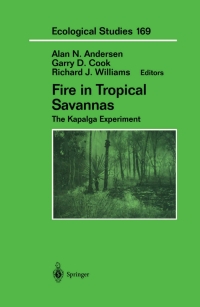 صورة الغلاف: Fire in Tropical Savannas 1st edition 9780387002910