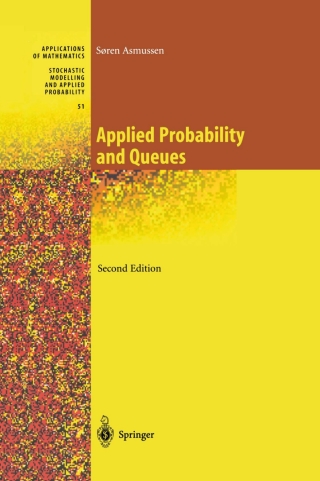 Cover image: Applied Probability and Queues 2nd edition 9780387002118