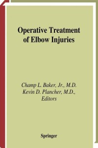 Cover image: Operative Treatment of Elbow Injuries 1st edition 9780387989051