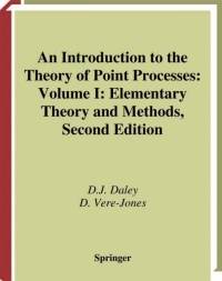 表紙画像: An Introduction to the Theory of Point Processes 2nd edition 9780387955414