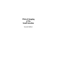 صورة الغلاف: Clinical Imaging of the Small Intestine 2nd edition 9780387985169