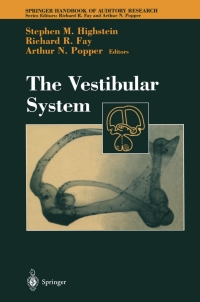 Imagen de portada: The Vestibular System 1st edition 9780387983141