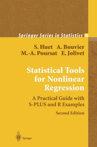 Cover image: Statistical Tools for Nonlinear Regression 2nd edition 9780387400815