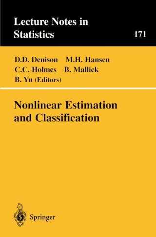 Cover image: Nonlinear Estimation and Classification 1st edition 9780387954714