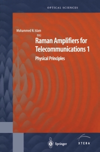 Imagen de portada: Raman Amplifiers for Telecommunications 1 1st edition 9780387007519