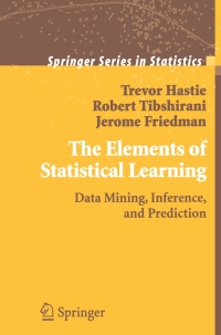 Cover image: The Elements of Statistical Learning 9780387952840