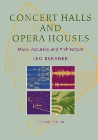 Titelbild: Concert Halls and Opera Houses 2nd edition 9780387955247